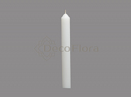 Набор свечей 1/100 конические H240 D21 - белый