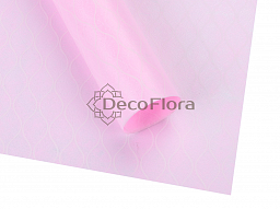 Фетр ламинированный 60см*5м Геометрия розовый